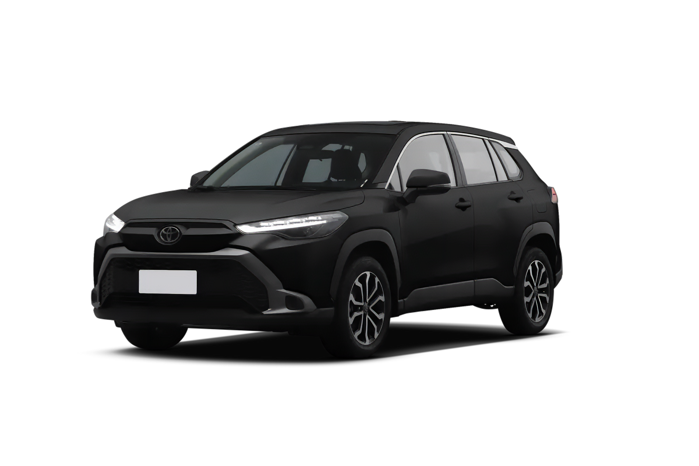 Model wearing light green backpack with black canvas straps and front zipper pouch.